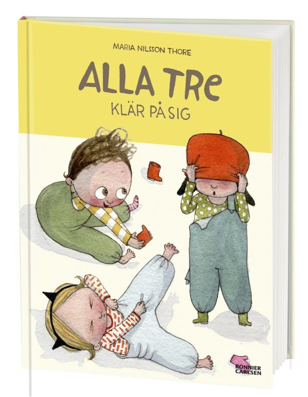 Alla tre klär på sig Online Hot Sale