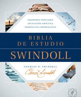 Biblia de Estudio Swindoll Ntv (Tapa Dura, Azul) Sale