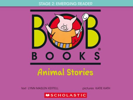 Bob Books - Animal Stories Hardcover Bind-Up Phonics, Ages 4 and Up, Kindergarten (Stage 2: Emerging Reader) Sale